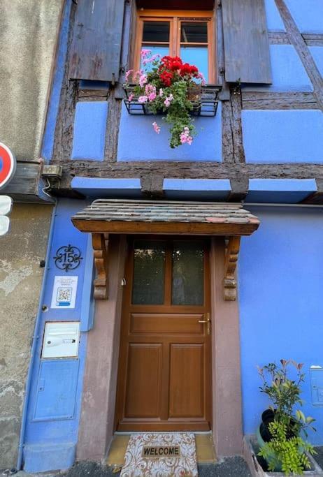 La Jolie Maison Bleue, Au Coeur De L'Alsace Kaysersberg-Vignoble Kültér fotó